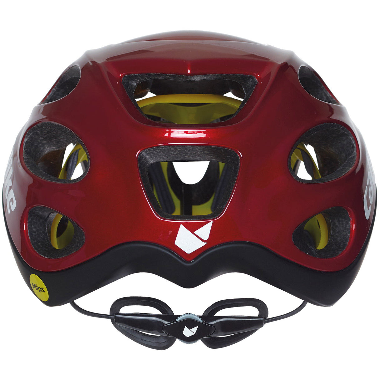 Buzaglo katze raspehelm vento mips Größe L 58-60 cm Rot Metallic