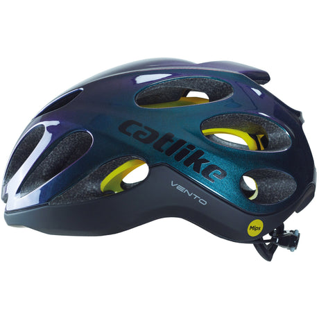 Buzaglo katzenartiger Rennhelm Vento Mips Größe S 52–54 cm Satin-Chamäleon