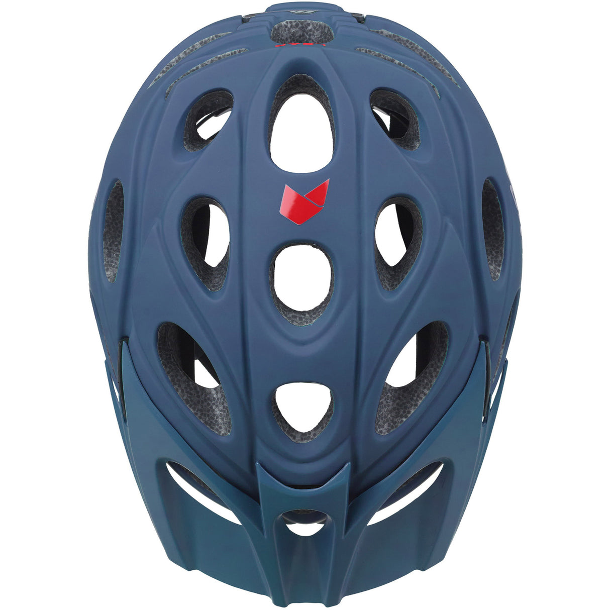 Katzenartiger MTB-Helm Blattgröße M 54-57 cm Majolikablau