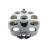 Buzaglo katze mtb Helmo Yelmo MIPS Größe L 60-61 cm Weiß grau