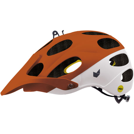 Katzenartiger MTB-Helm Yelmo Mips Größe L 60-61 cm Goldweiß