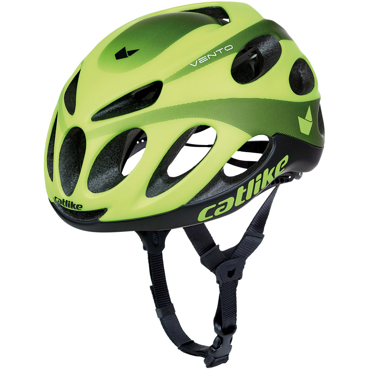 Katzenartiger Rennhelm Vento Größe S 52-54cm fluo matt