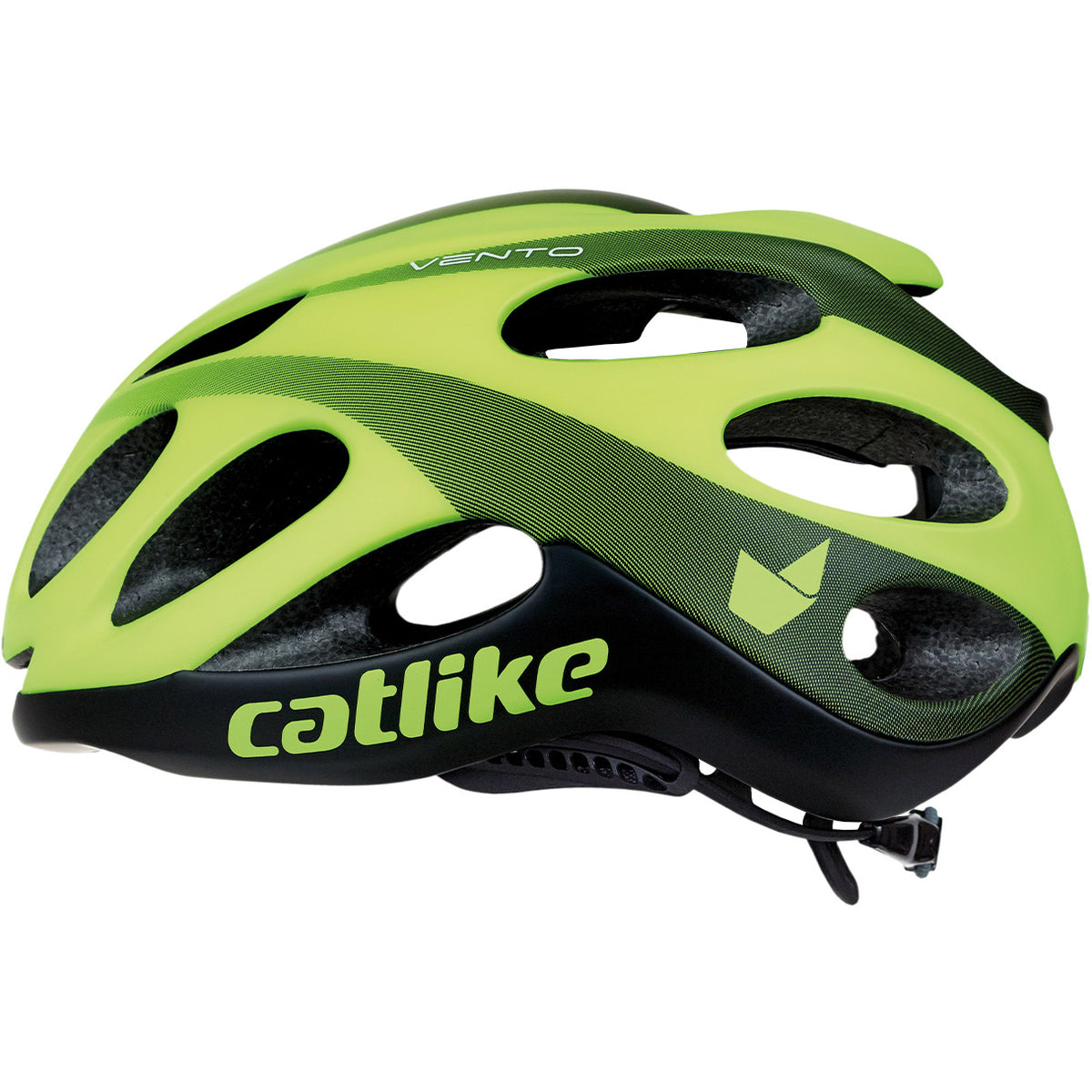 Katzenartiger Rennhelm Vento Größe S 52-54cm fluo matt