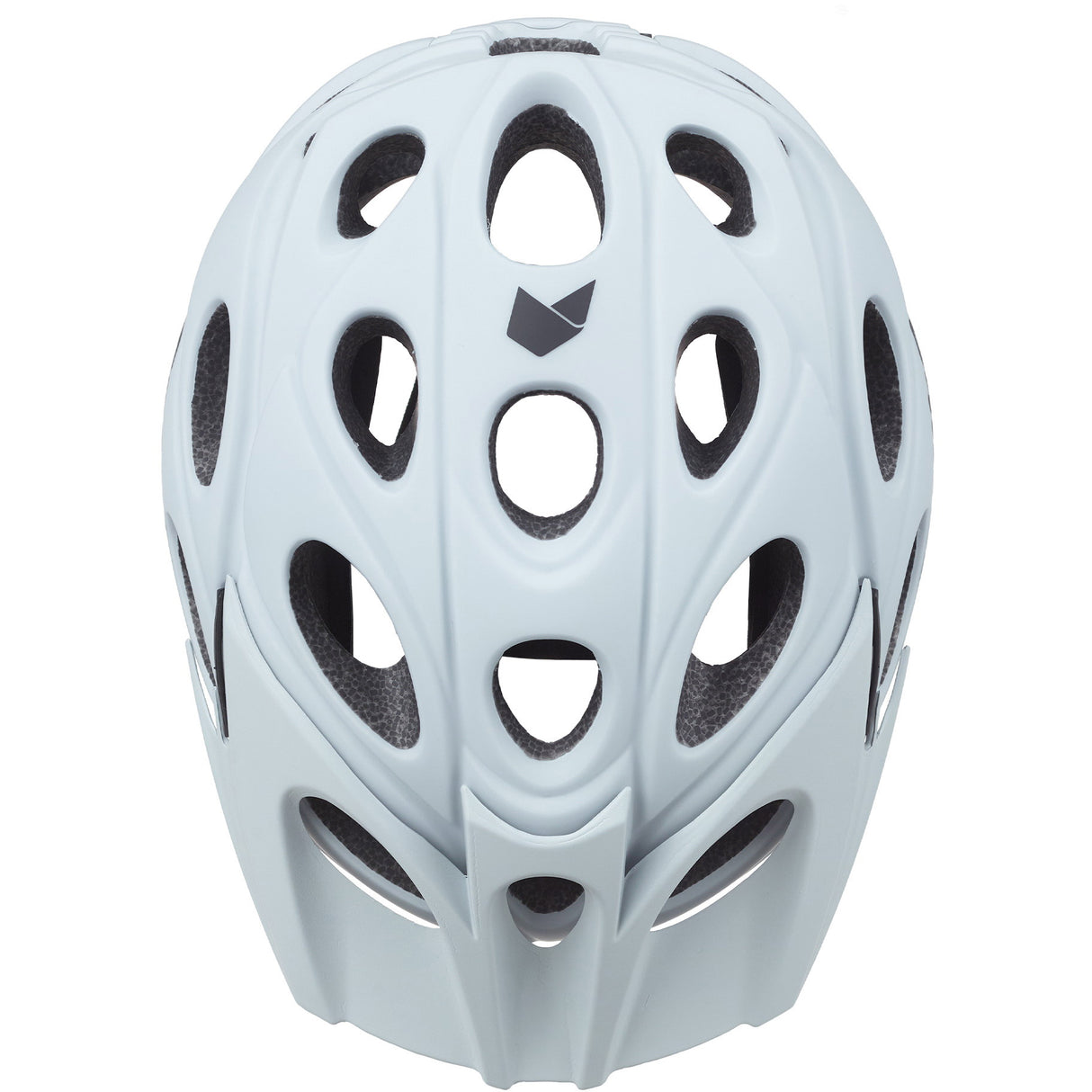 Buzaglo katzenartiger MTB-Helm Blattgröße M 55-57 cm Gletschergrau