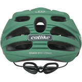 Katzenartiger MTB-Helm, Blattgröße L, 58–60 cm, frostige Fichte