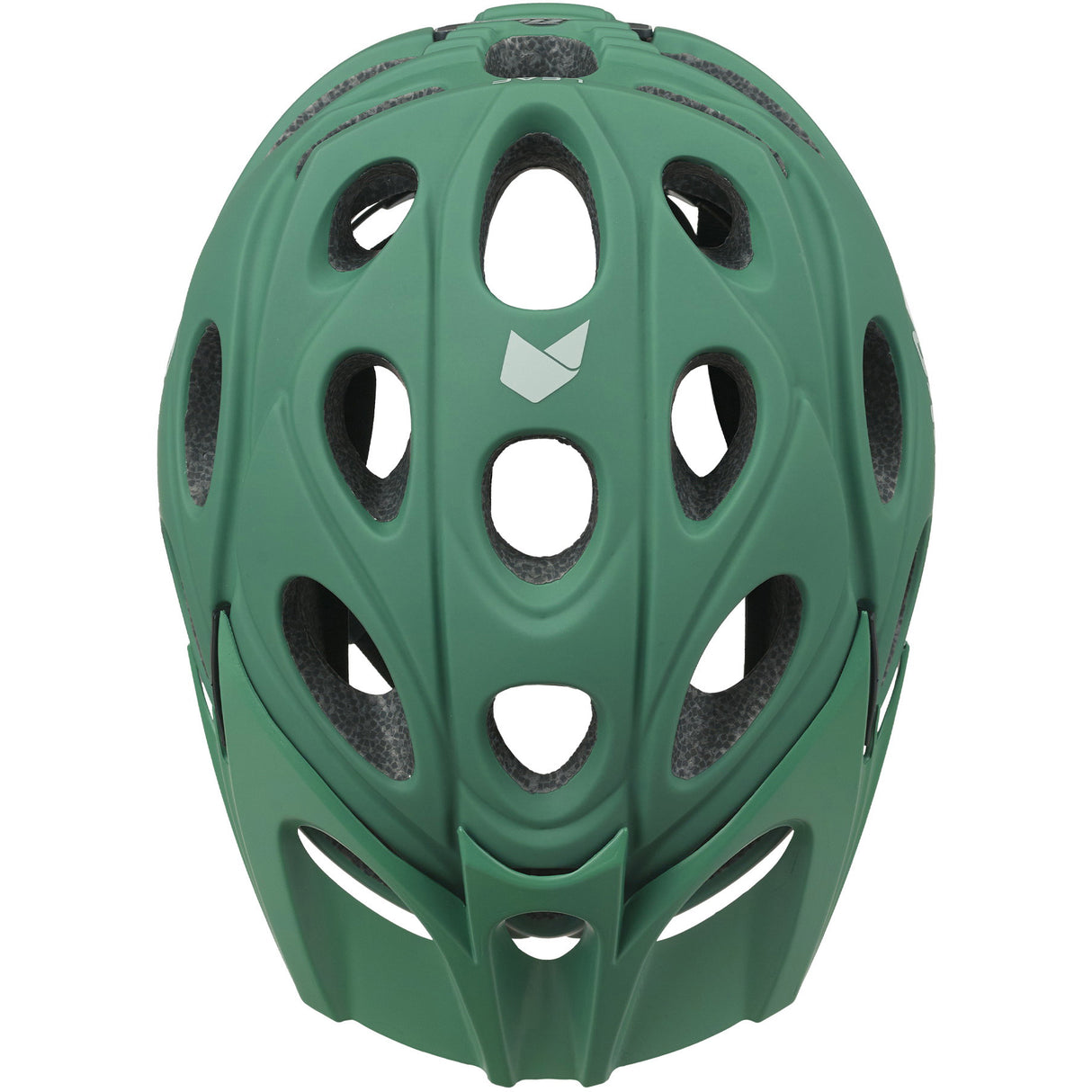 Katzenartiger MTB-Helm, Blattgröße M, 55–57 cm, frostige Fichte