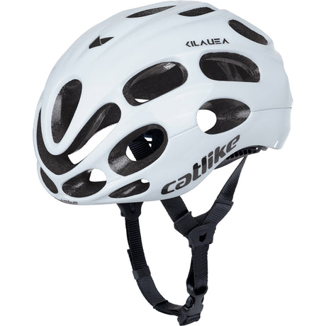 Katzenartiger Rennhelm Kilauea Größe M 55-57cm weiß matt