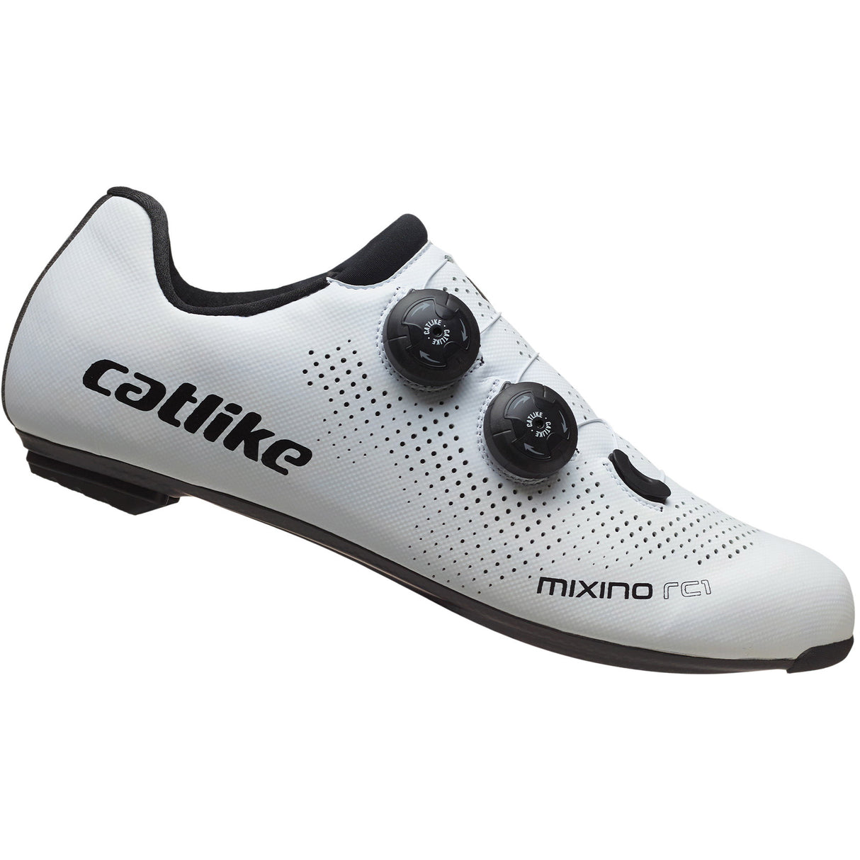Katzenartige Rennschuhe Mixino RC1 Carbon Größe 40 weiß