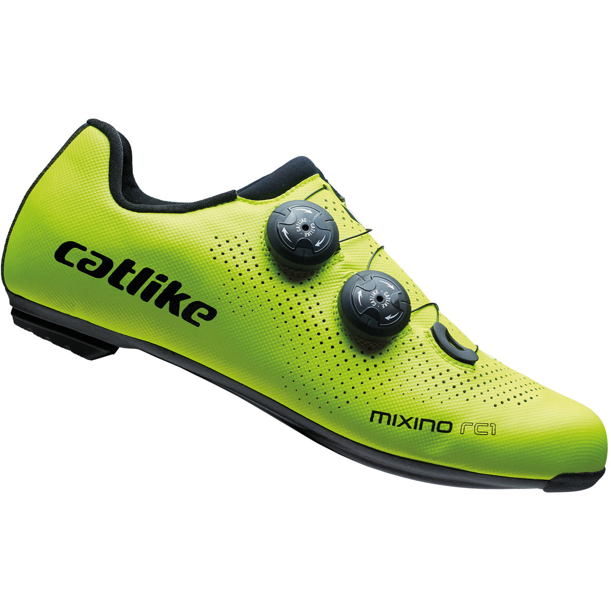 Katzenartige Rennschuhe Mixino RC1 Carbon Größe 41 Fluo