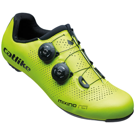 Katzenartige Rennschuhe Mixino RC1 Carbon Größe 45 Fluo