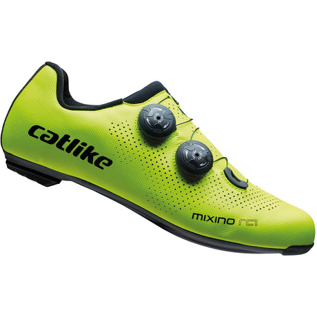 Katzenartige Rennschuhe Mixino RC1 Carbon Größe 45 Fluo