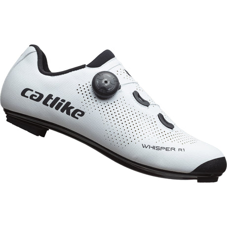 Katzenartige Rennschuhe Whisper R1 Nylon Größe 43 weiß