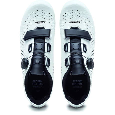 Katzenartige Rennschuhe kompact'o r1 Nylon 39 weiß