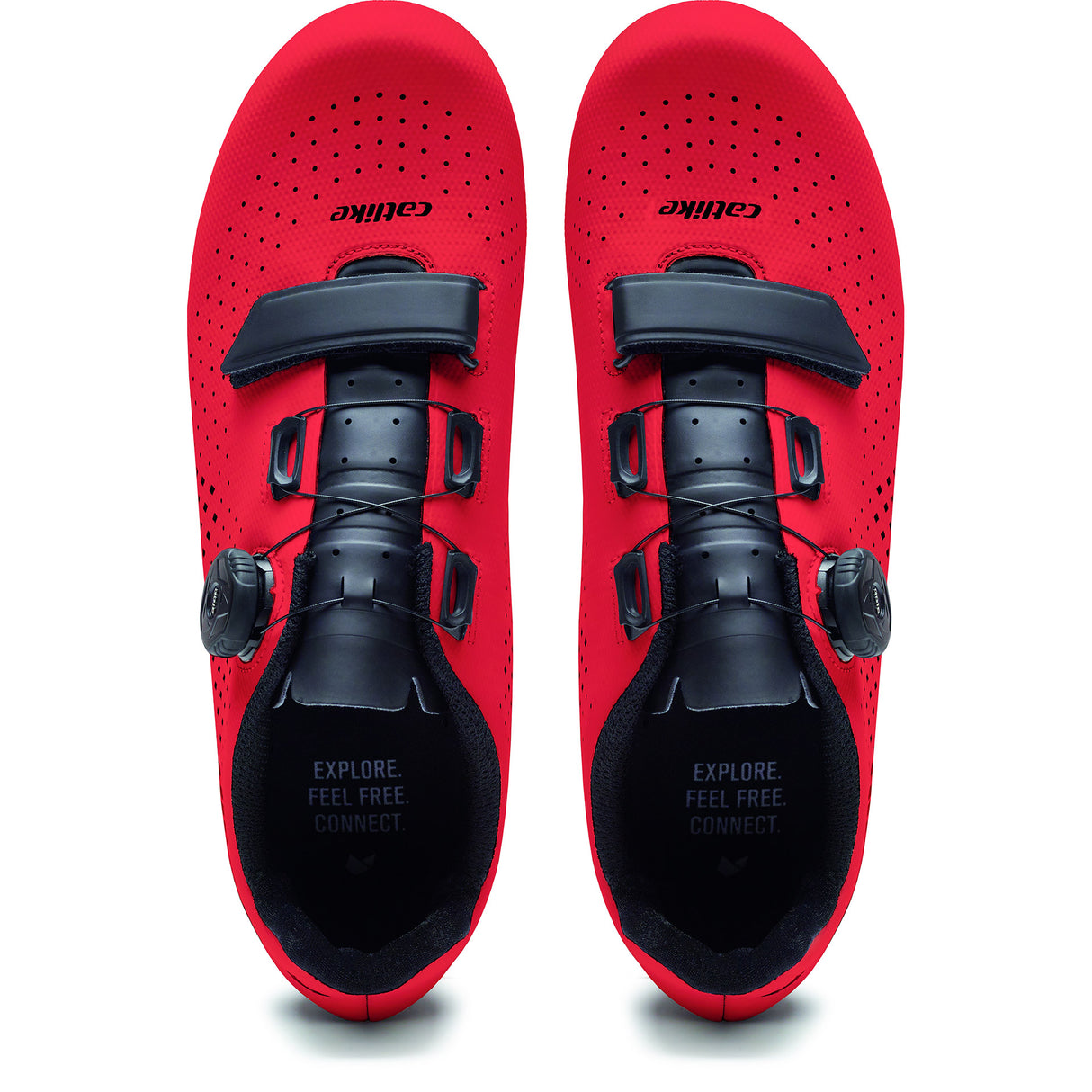Katzenartige Rennschuhe kompact'o r1 Nylon 44 rot