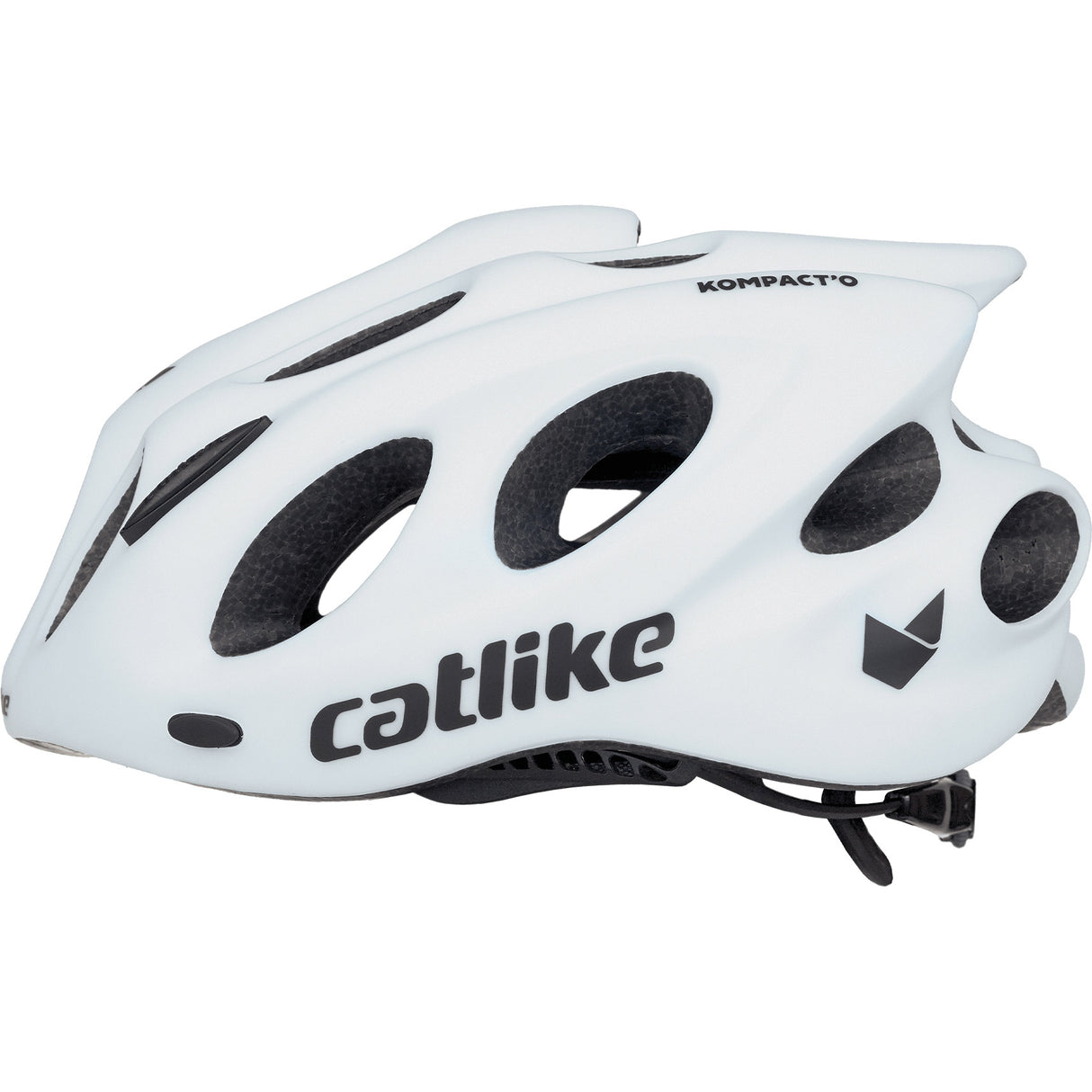 Katzenartiger urbaner Helm Compact'o Größe L 59-61cm weiß matt