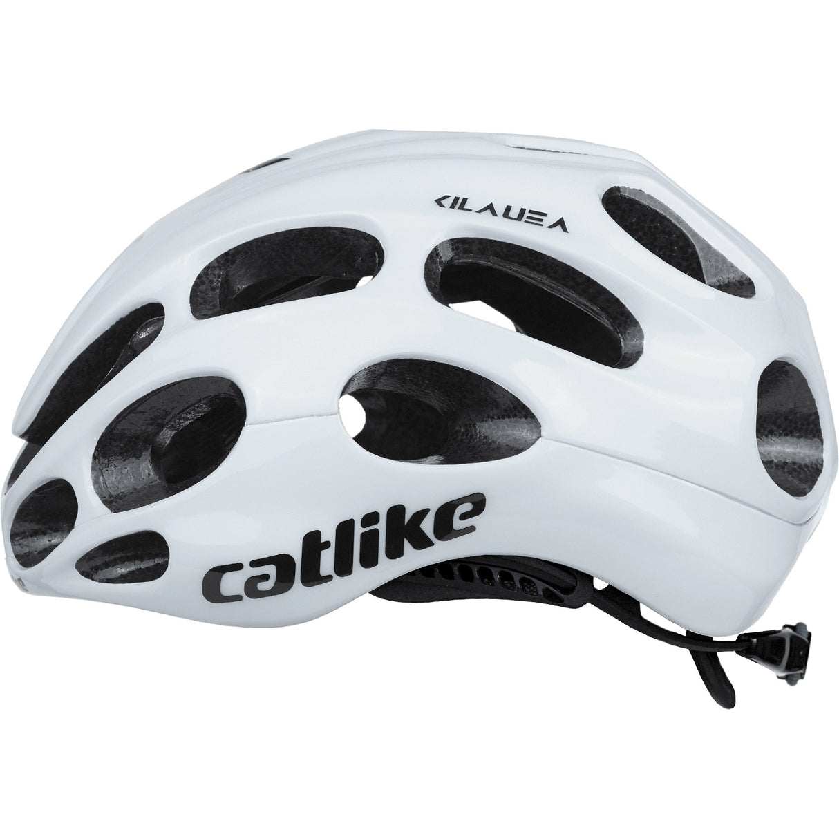 Katzenartiger Rennhelm Kilauea Größe M 55-57cm weiß matt