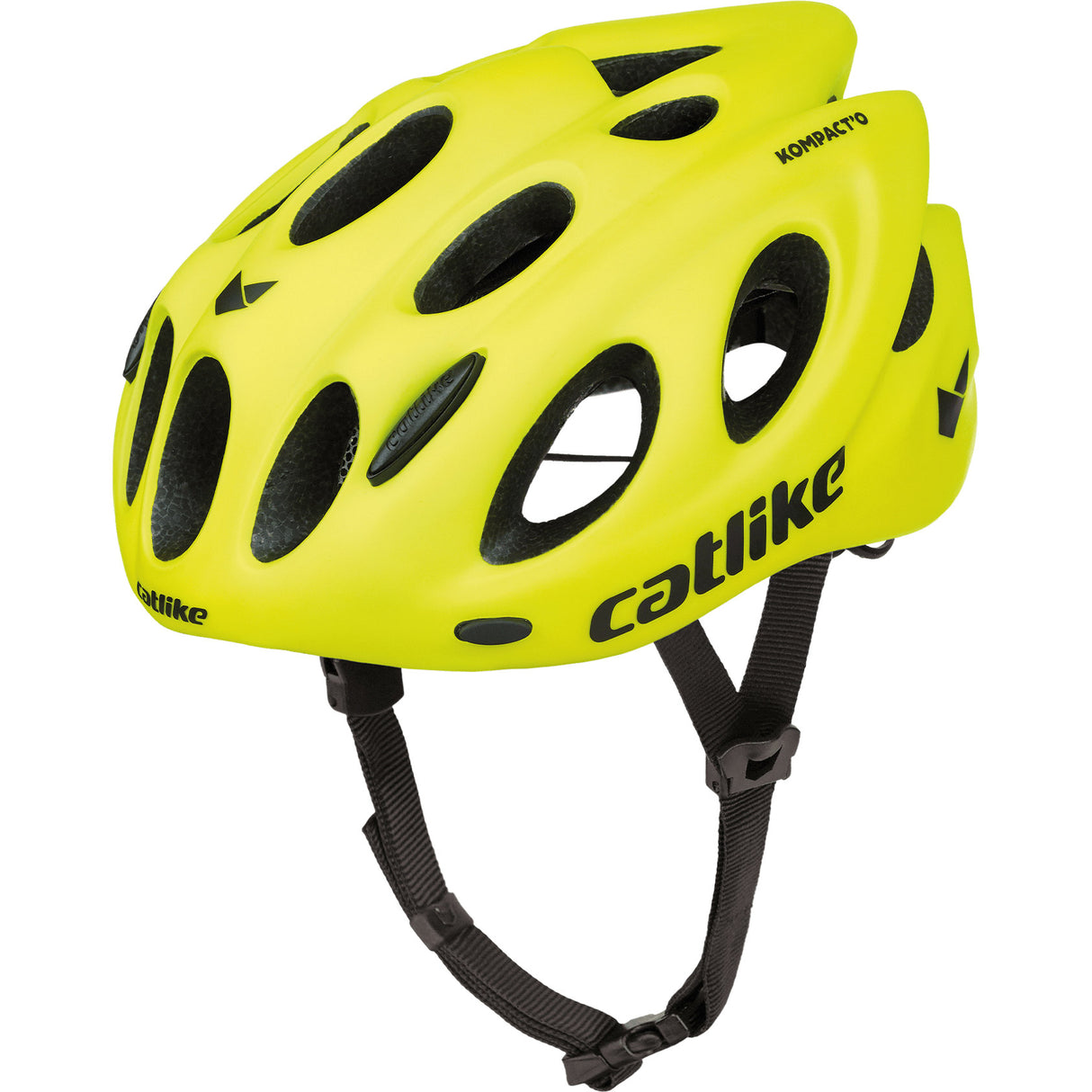 Katzenartiger Urban-Helm kompakt Größe M 55-58cm gelb matt