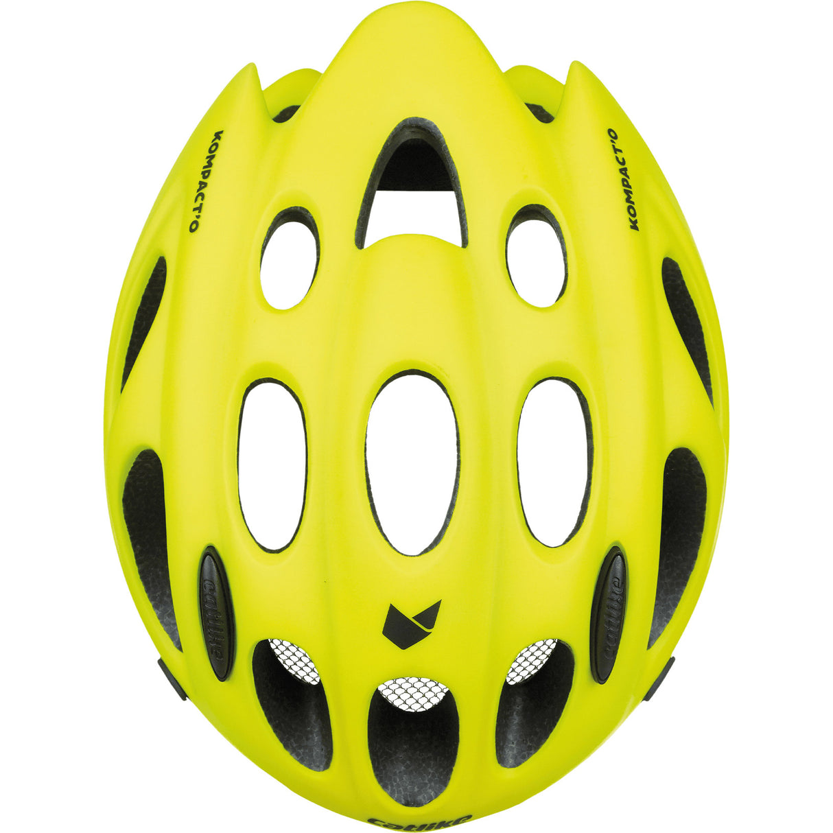Katzenartiger Urban-Helm kompakt Größe M 55-58cm gelb matt