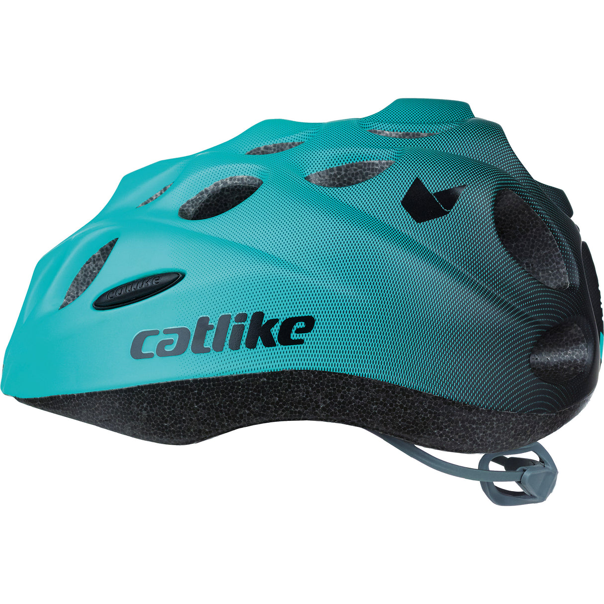 Katzenartiger Kinderhelm Kätzchen Größe S 52-55cm Aquamarin