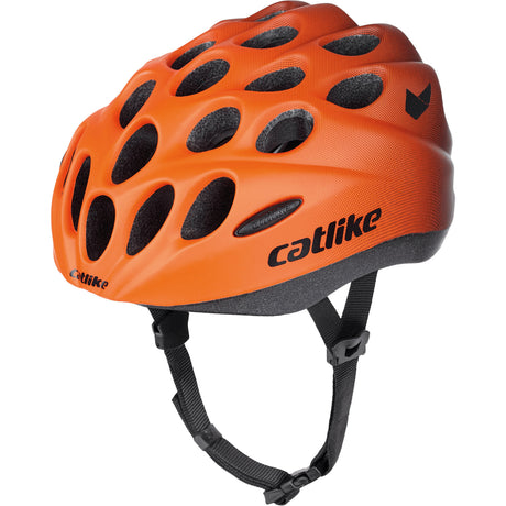 Katzenartiger Kinderhelm Kätzchen Größe S 52-55cm Orange