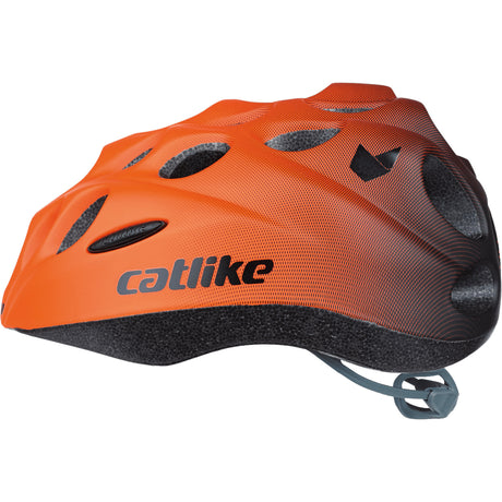Katzenartiger Kinderhelm Kätzchen Größe S 52-55cm Orange