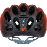 Katzenartiger Kinderhelm Kätzchen Größe xs 49-52cm orange