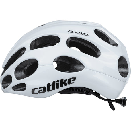 Katzenartiger Rennhelm Kilauea Größe S 52-54cm weiß matt