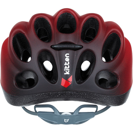 Katzenartiger Kinderhelm Kätzchen Größe M 55-58cm rot
