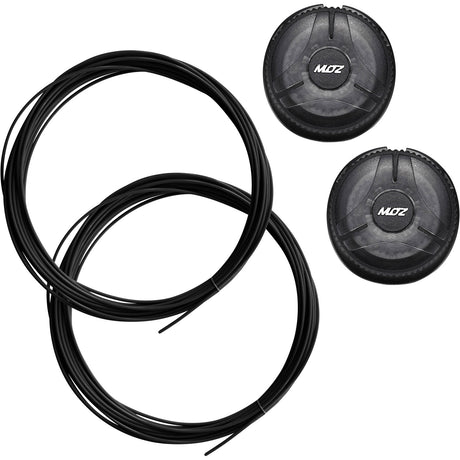 Buzaglo katzenartiger Drehverschluss Maxino RC1 Compact'o Reflection x Schwarz (2 Stück)