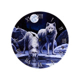 Lisa Parker Warriors oder Winterwolf bedruckte Uhr