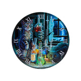 Lisa Parker Jekyll Hyde Cats bedruckte Uhr