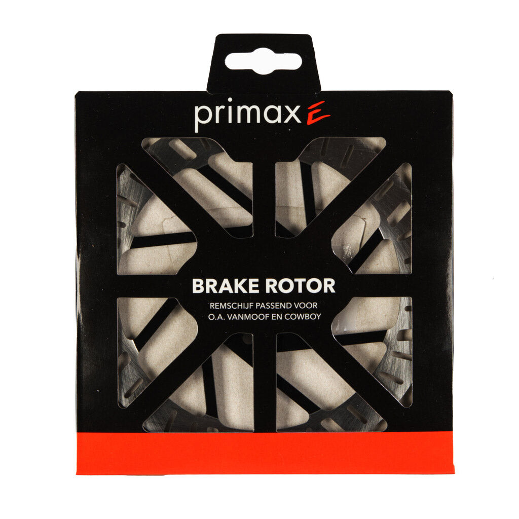 Elvedes Primax E Bremsscheibe �160mm inkl. 6 Schrauben schwarz silber
