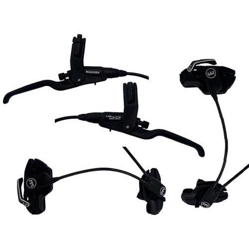 Magura bikes magura hydraulische remset hs22i 1100 2100mm zwart oem