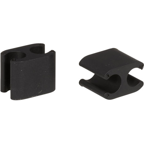 Elvedes Kabelklemmen Duo 5,0+2,5mm di2 schwarz (10Stk)