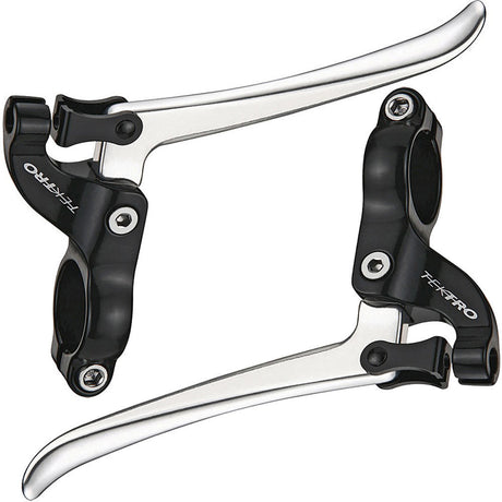 Tektro Bremsgriff Set Canti Caliper L+R FL750 ZW. Silber 22,2 mm