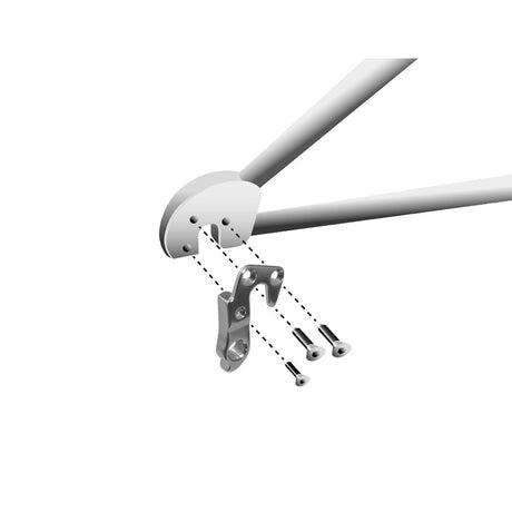Union Maeilleurpad GH-051 mit Schraubenset M4x0.7 + M3x0.5