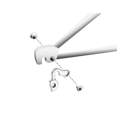 Union Maeilleurpad GH-129 mit Schraubenset M8x0.75