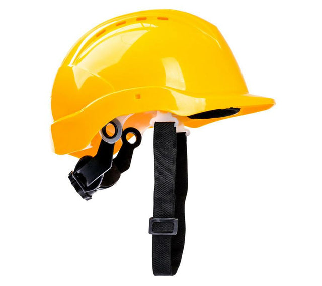 Drel constructie helm automatische aanpassing geel