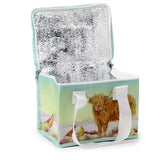 Jan Pashley Highland Cow Rpet nachhaltige Kühltasche Lunchtasche