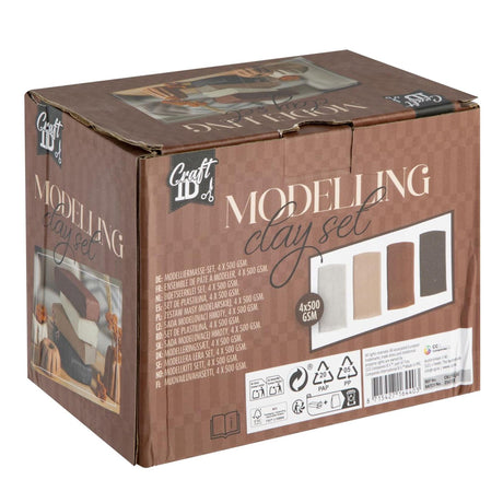 Craft id Modelliermasse - 4 Stk.