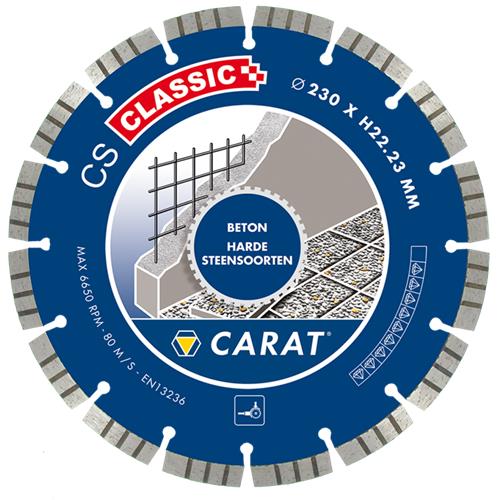 Carat Diamantsäge Beton ø125x22,23mm, CS Classic - CSC1253000 - CSC1253000