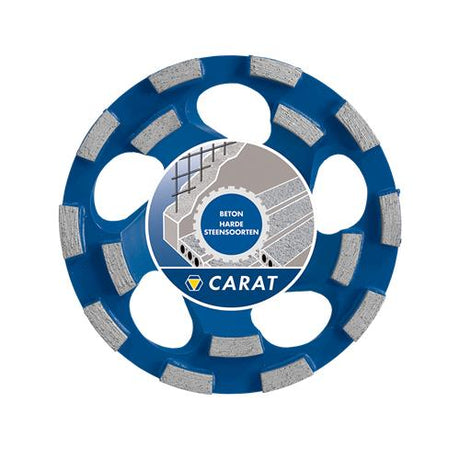 Karat-Schleifkopf Beton ø125x22,23mm Dustec, Cubd Master