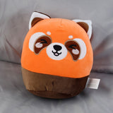 Plüsch-Squidglys des Roten Pandas, bezaubernde Wildtiere