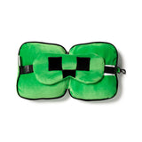 Relaxeazzz Minecraft Creeper runde Reisekissen-Schlafmaske