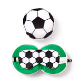 Relaxeazzz Fußball runde Reisekissen-Schlafmaske