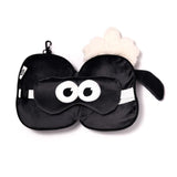 Relaxeazzz Shaun das Schaf runde Reisekissen-Schlafmaske