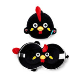 Relaxeazzz Galo de Barcelos Reisekissen-Schlafmaske