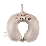 Relaxeazzz Pusheen die Katze Plüsch-Nackenkissen aus Memory-Schaum