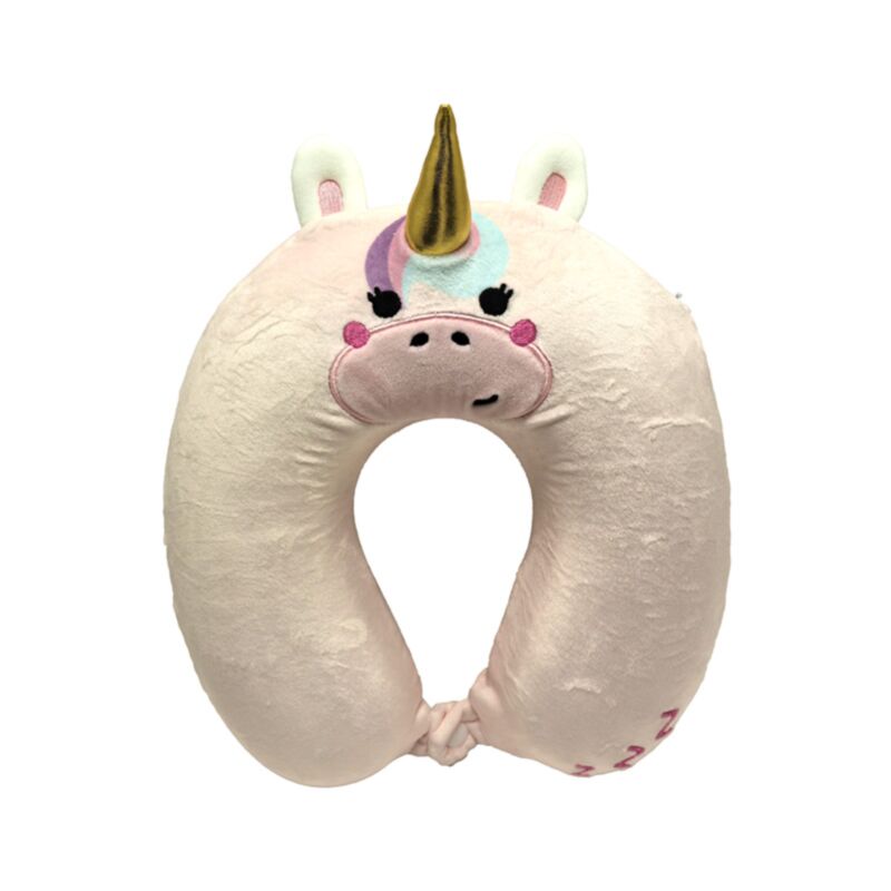 Relaxeazzz Adoracorns Bella das Einhorn-Kinderreisekissen