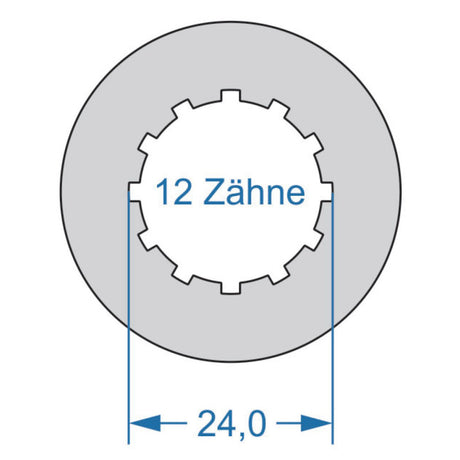 Cycplus Zyklenwerkzeug Power.Tool 2-seitig T8 37,1 T12 24,0